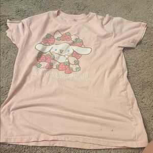 Sanrio Cinnamoroll Pink Kids T-Shirt